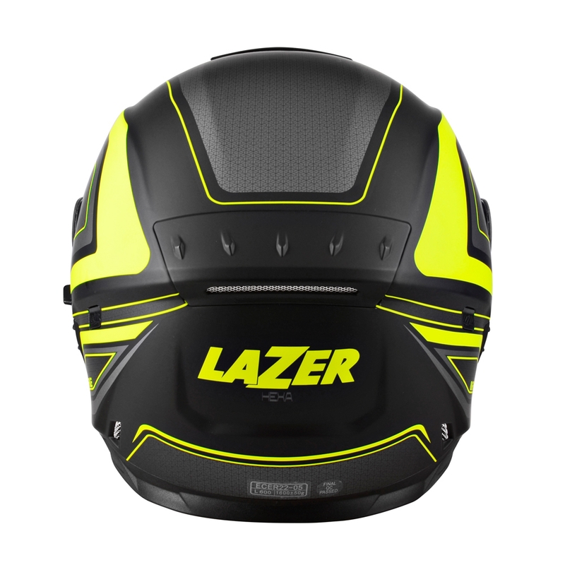Integrálna prilba na motocykel Lazer Rafale Hexa čierno-fluorescenčno žltá výpredaj