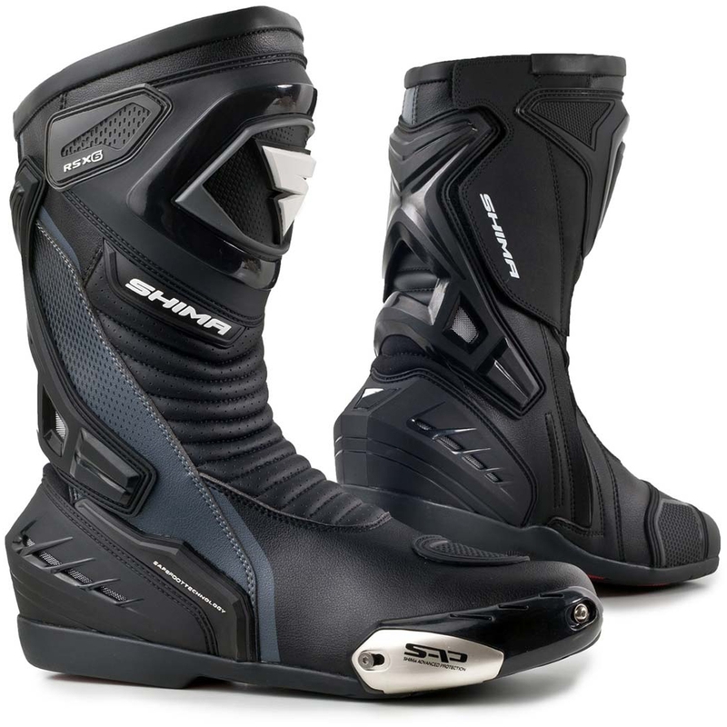 Vysoké čižmy na motocykel Shima RSX-6 čierne