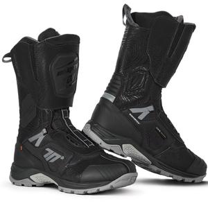 Topánky na motorku SEVENTY DEGREES SD-BA6 Stelvio High čierno-šedé