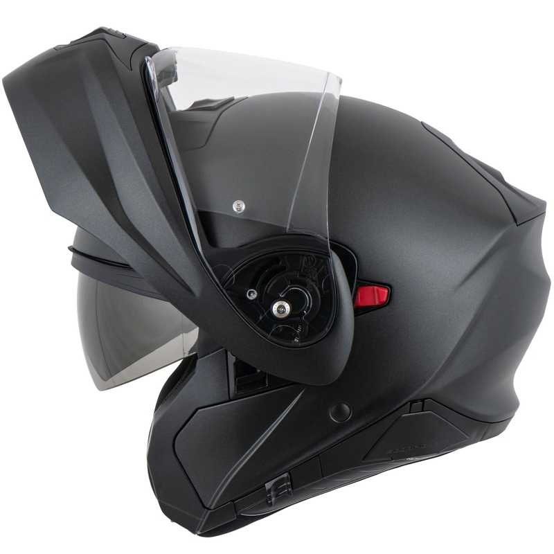 Výklopná prilba na motorku Scorpion EXO-930 EVO Solid čierna matná
