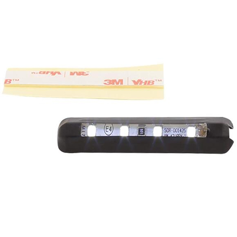 Osvetlenie ŠPZ Highsider Smart 4 diódy LED so samolepiacou fóliou čierne