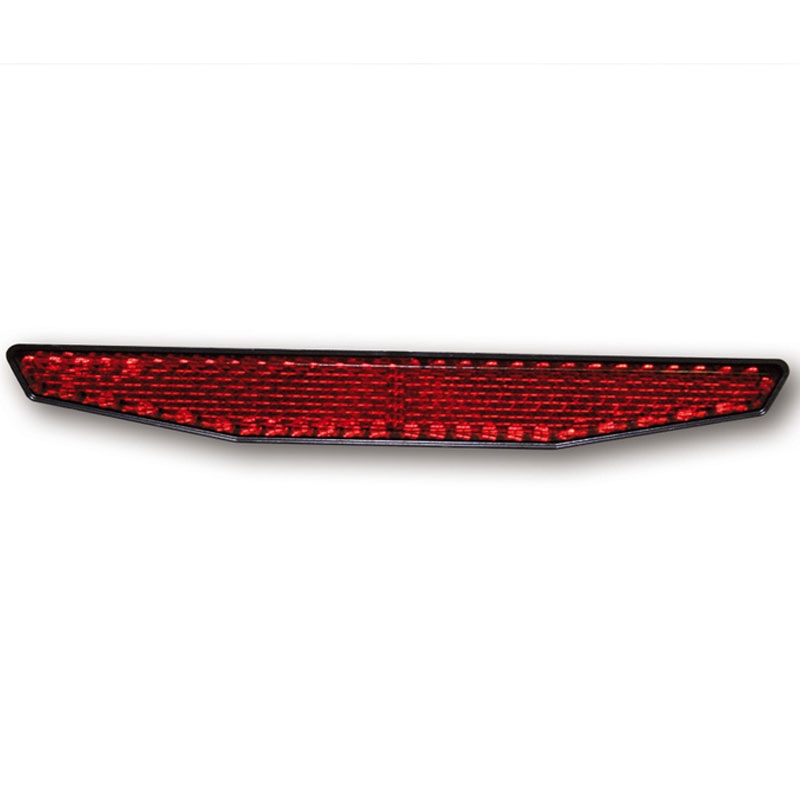 Odrazka Highsider Smart so samolepiacou fóliou 125 x 18 mm červená