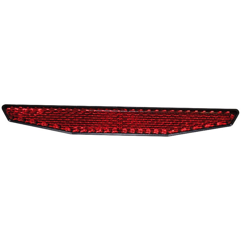 Odrazka Highsider Smart s držiakom 125 x 18 mm červená