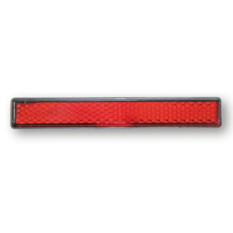 Odrazka Highsider Smart so samolepiacou fóliou 100 x 13 mm červená