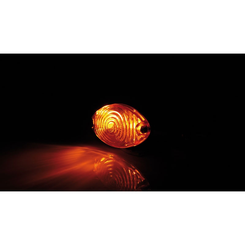 Smerovky na motocykel Highsider Smart Cateye Mini oranžové