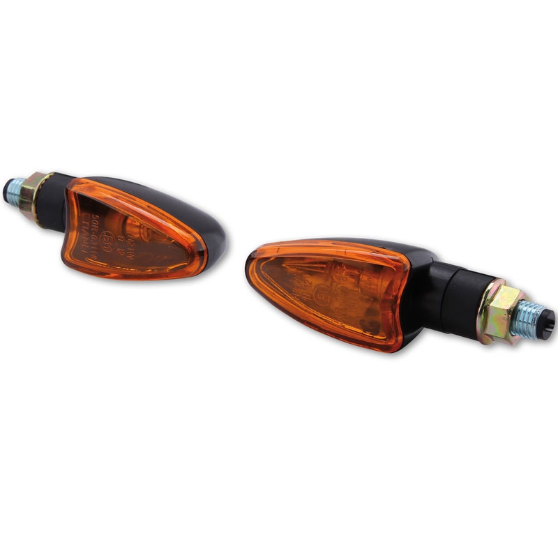 Smerovky na motocykel Highsider Smart Arrow Mini čierno-oranžové