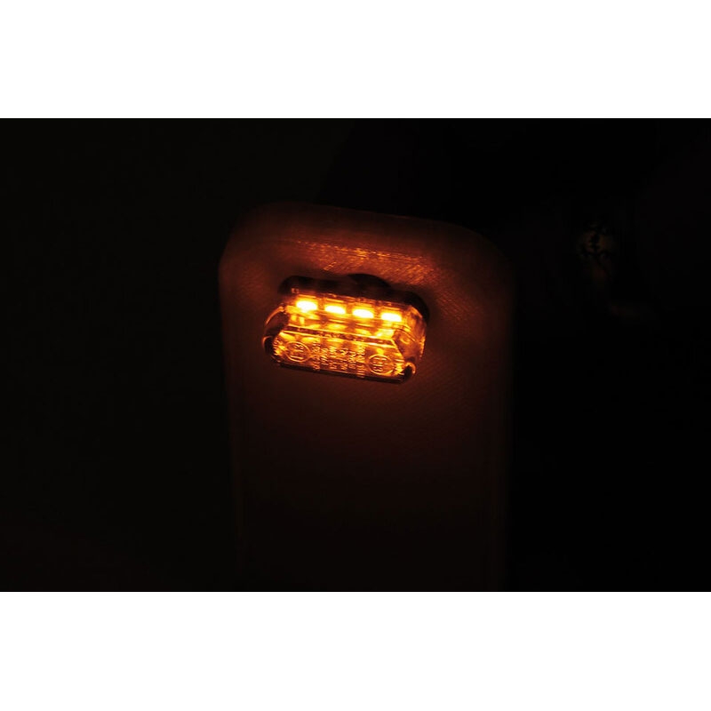 Smerovky na motocykel Highsider Smart Module 1 Pro LED tmavo sivé