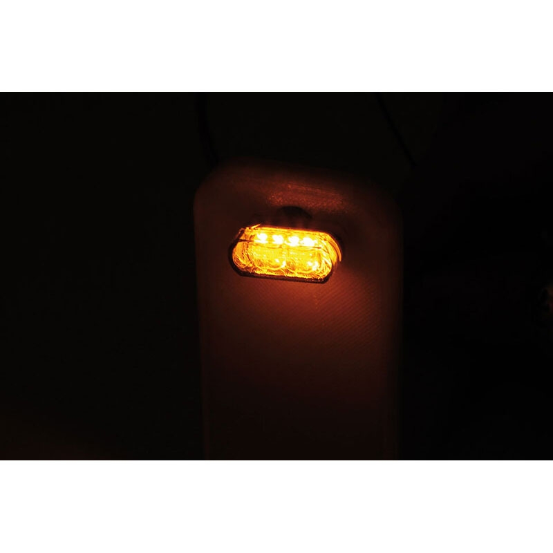 Smerovky na motocykel Highsider Smart Module 1 Pro LED tmavo sivé