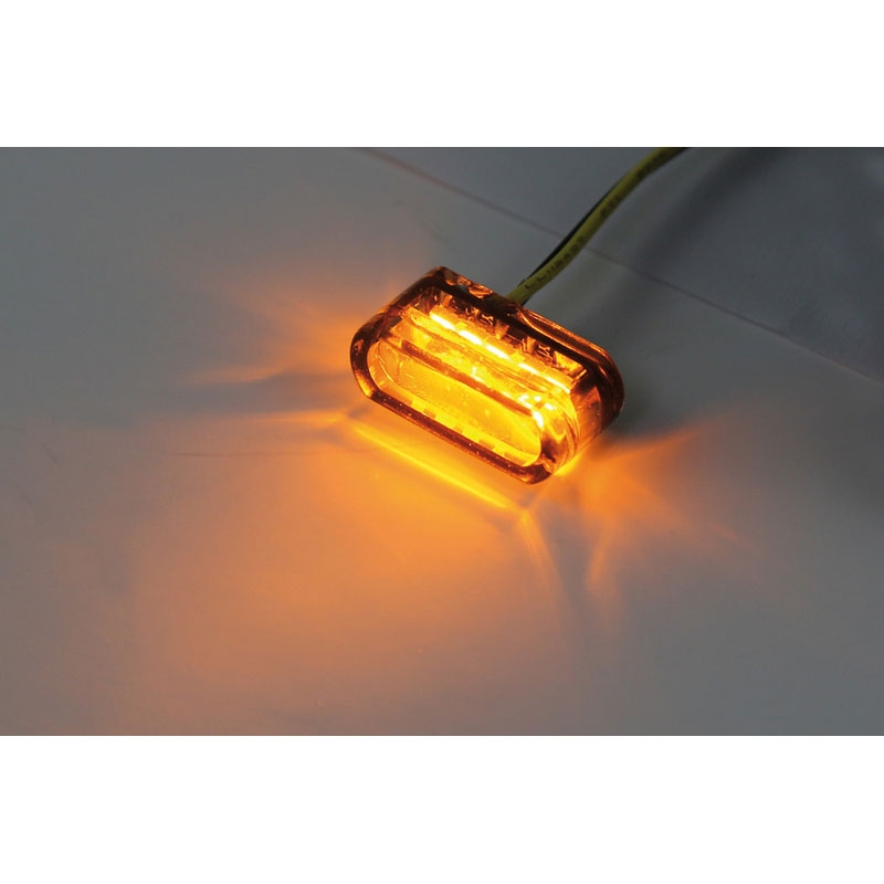 Smerovky na motocykel Highsider Smart Module 1 LED tmavo sivé