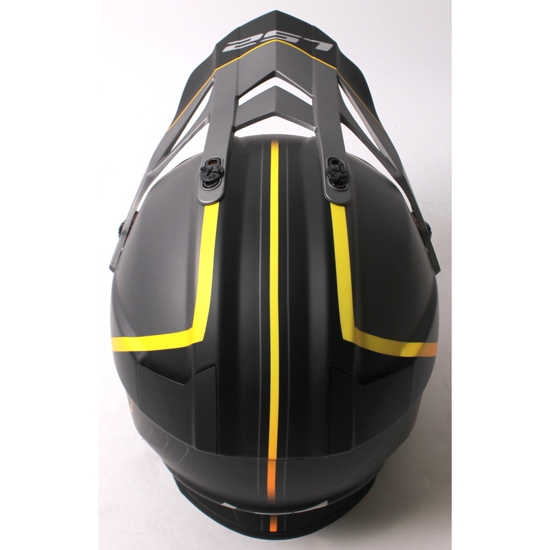Enduro prilba LS2 MX436 Pioneer Element čierna matná - II. akosť