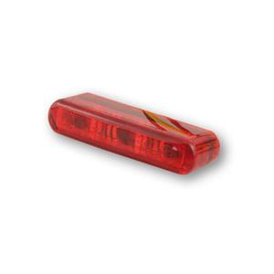Zadné svetlo na motorku Highsider Smart Shorty 2 Pro červené