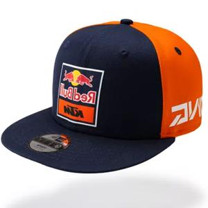 Detská šiltovka KTM Flat Cap modro-oranžová