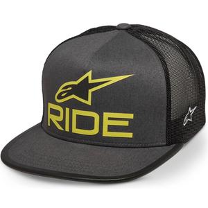 Šiltovka Alpinestars Ride 4.0 ER šedo-čierno-žltá