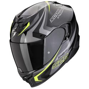Integrálna helma na motorku Scorpion EXO-520 EVO AIR TERRA čierno-strieborno-fluo žltá