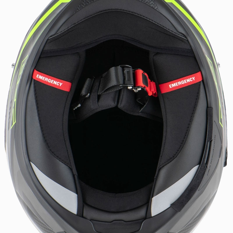 Integrálna helma na motorku Scorpion EXO-520 EVO AIR TERRA čierno-strieborno-fluo žltá výpredaj