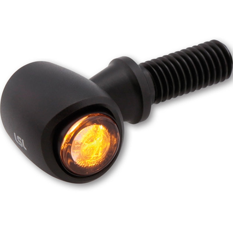 LED blinkre Highsider Nova LED Indicator matné čierne 2 ks