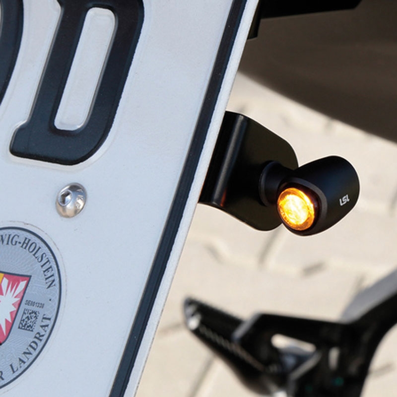 LED blinkre Highsider Nova LED Indicator matné čierne 2 ks