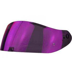 Plexi KDS-F-03 pre prilby Scorpion EXO-GT SP AIR fialové zrkadlové