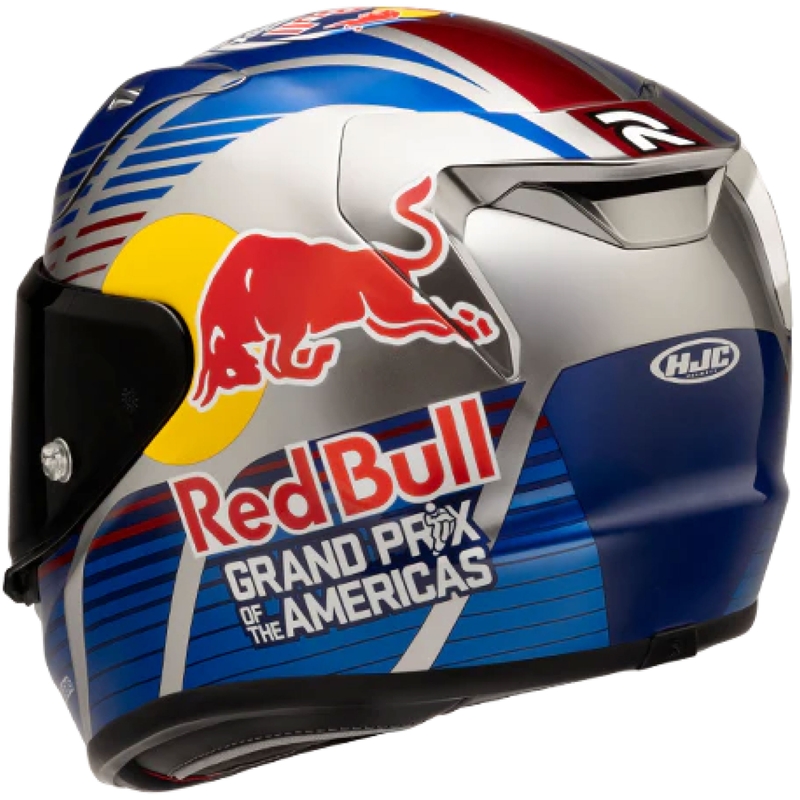 Integrálna prilba na motorku HJC RPHA 12 Red Bull Austin GP II MC21 modro-šedá