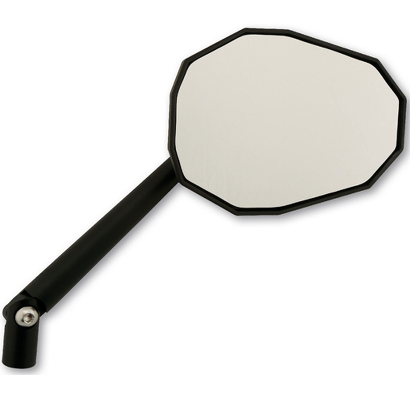 Zrkadlo Highsider Smart Straight čierne