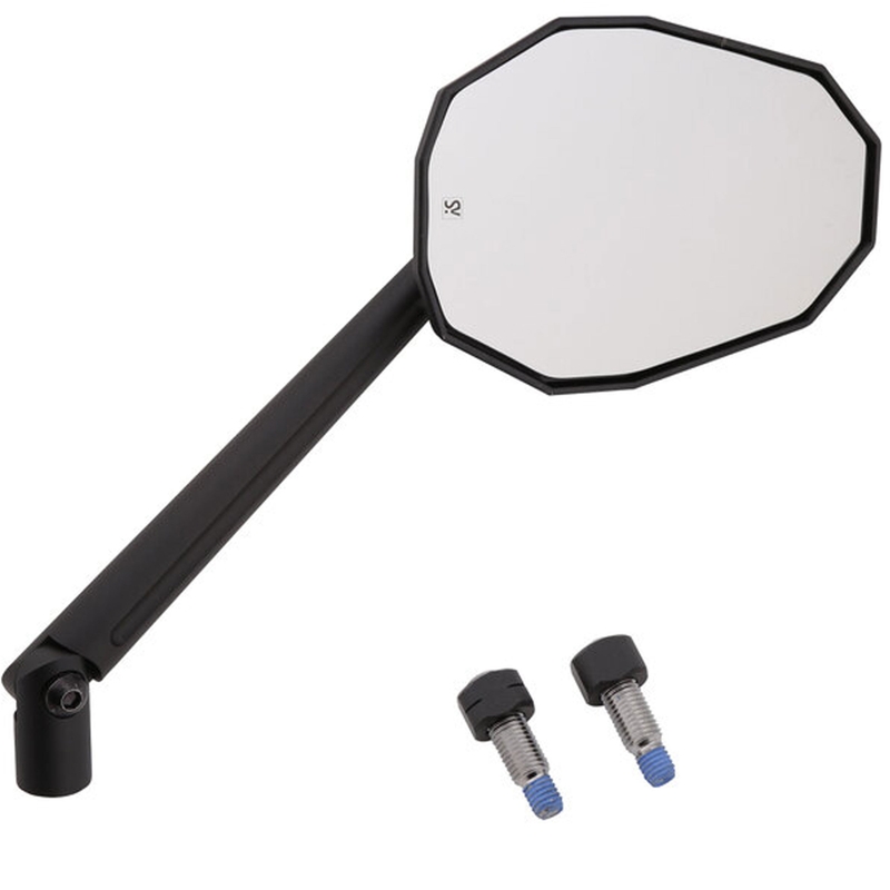 Zrkadlo Highsider Smart Straight XL čierne