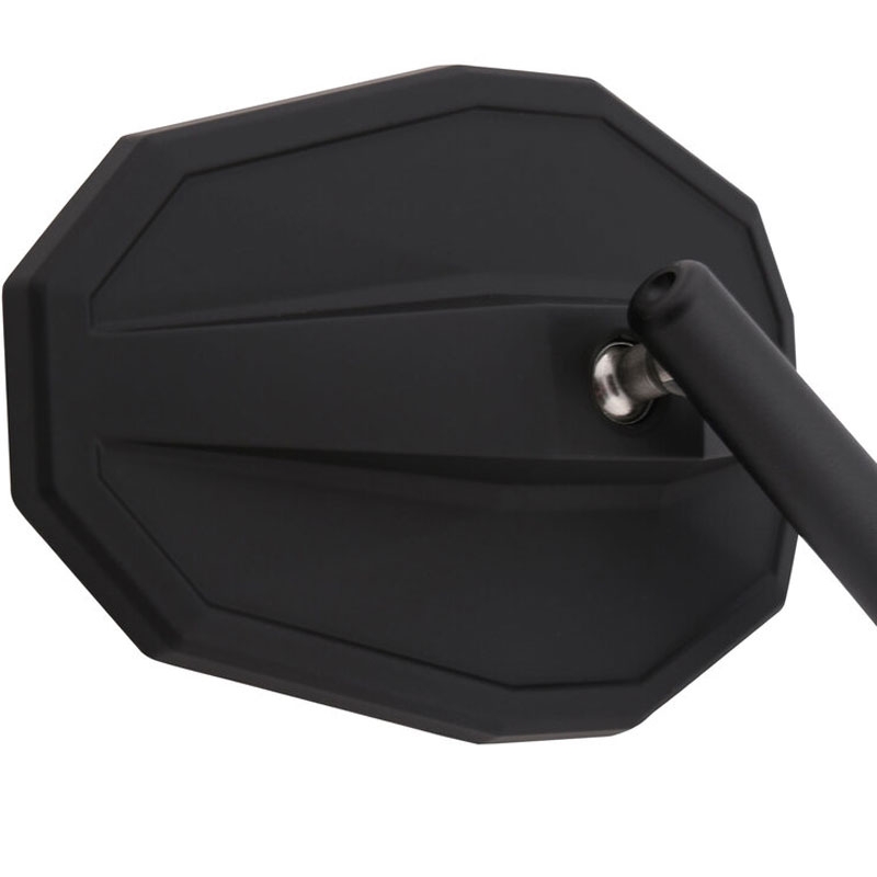 Zrkadlo Highsider Smart Straight XL čierne