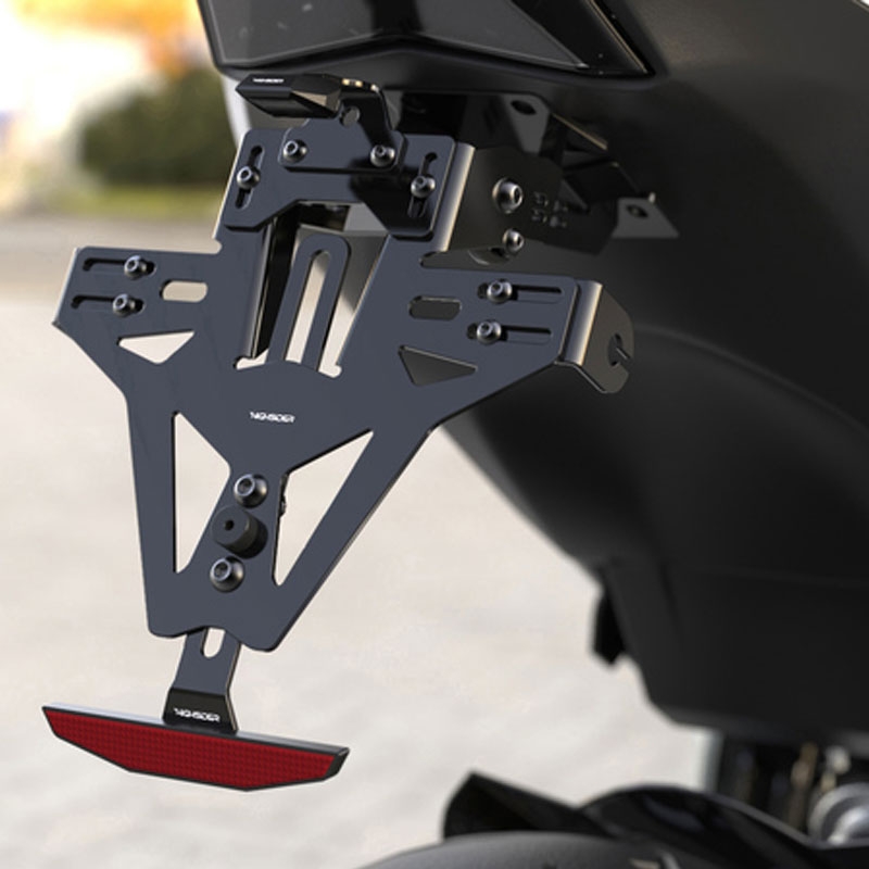 Držiak ŠPZ s osvetlením Highsider Akron RS PRO Ducati čierny