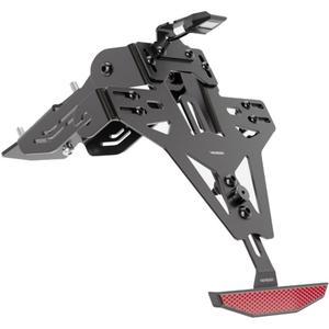 Držiak ŠPZ s osvetlením Highsider License Akron RS PRE KTM 790 DUKE ABS a 890 DUKE R čierny