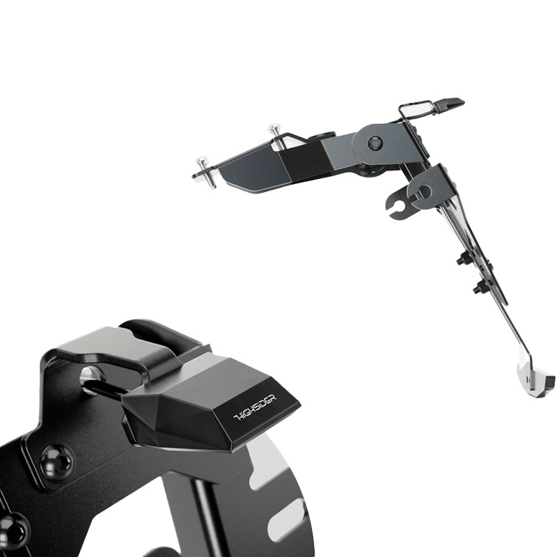 Držiak ŠPZ s osvetlením Highsider Akron RS PRO Honda CB 500 čierny