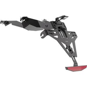 Držiak ŠPZ s osvetlením Highsider Akron RS PRO Honda CB 125 R NEO čierny