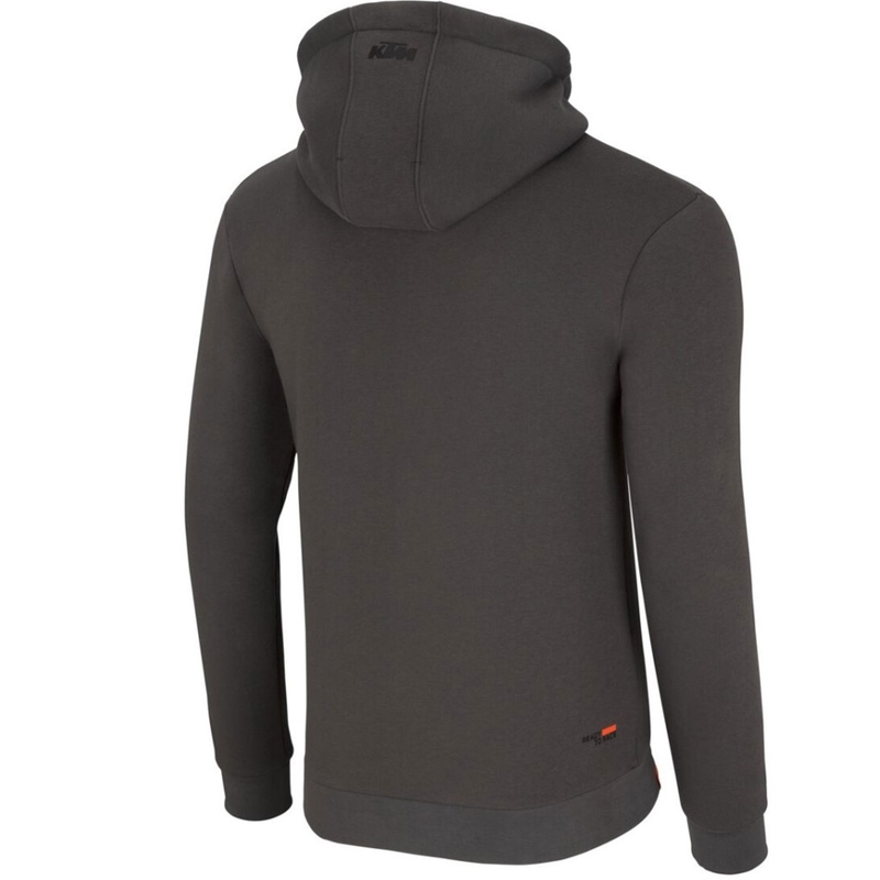Mikina KTM Essential Hoodie tmavo šedá
