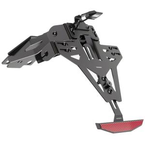 Držiak ŠPZ s osvetlením Highsider Akron RS PRO Suzuki GSX-R 125 čierny