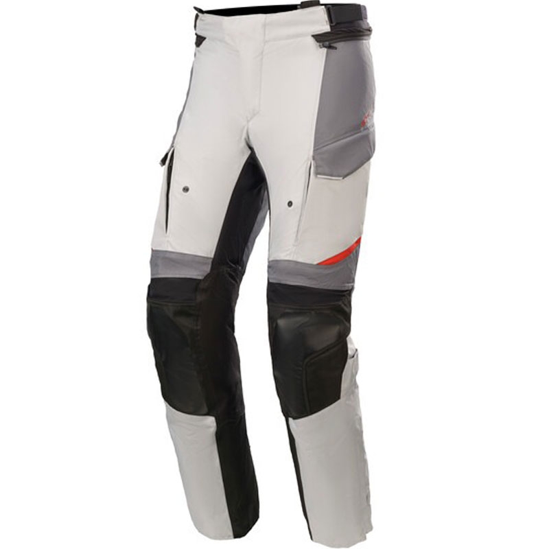 Nohavice na motocykel Alpinestars Andes Drystar čierno-sivo-biele