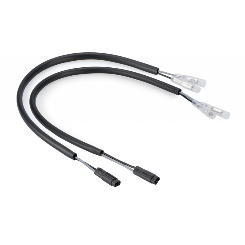 Plug&Play wiring kit for turn signals PUIG čierna predná a zadná brzda