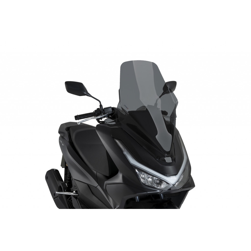 Plexi na motorku PUIG V-TECH LINE TOURING tmavá dymová