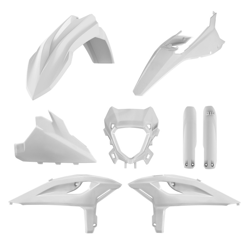 Sada plastov POLISPORT biela