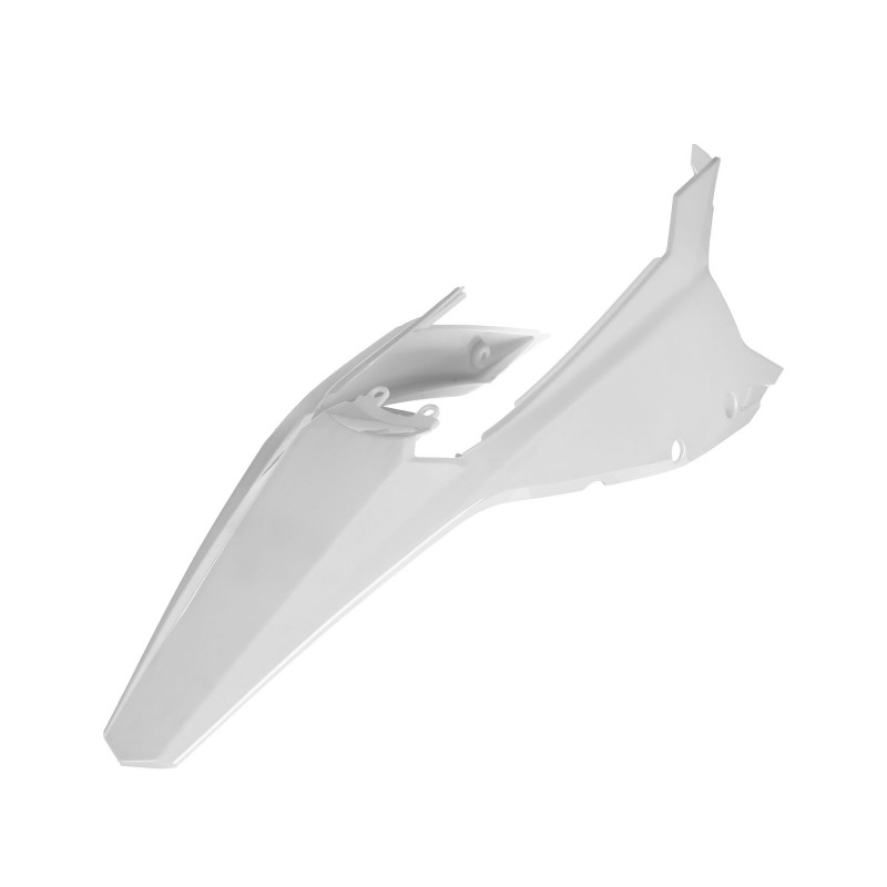 Rear Fender + Side Panels POLISPORT biela