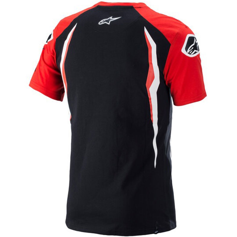 Tričko Alpinestars Honda červeno-čierne