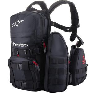 Batoh Alpinestars Techdura Tactical čierno-biely 9 l
