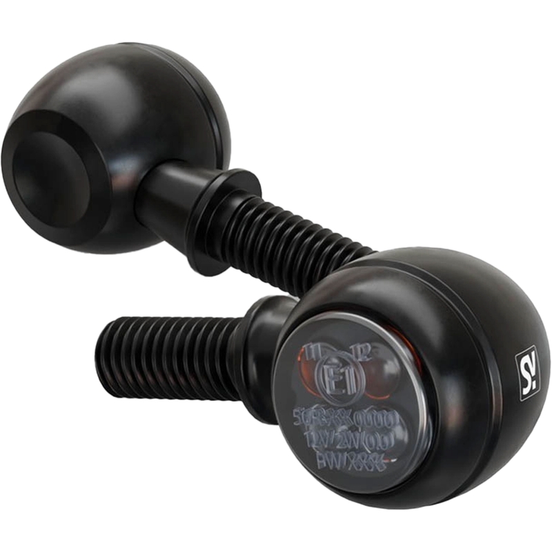 Smerovky na motocykel Highsider Smart Circula-S LED 3 v 1 čierne