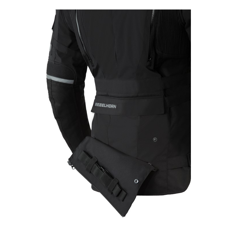 Bunda na motorku Rebelhorn Patrol Black výpredaj