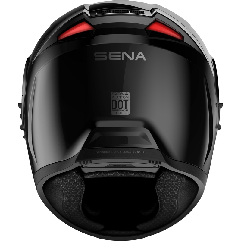 Integrálna helma na motorku SENA Phantom s Mesh headsetom matná čierna