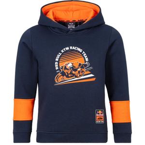 Detská mikina s kapucňou KTM Red Bull Racing GRID tmavo modrá