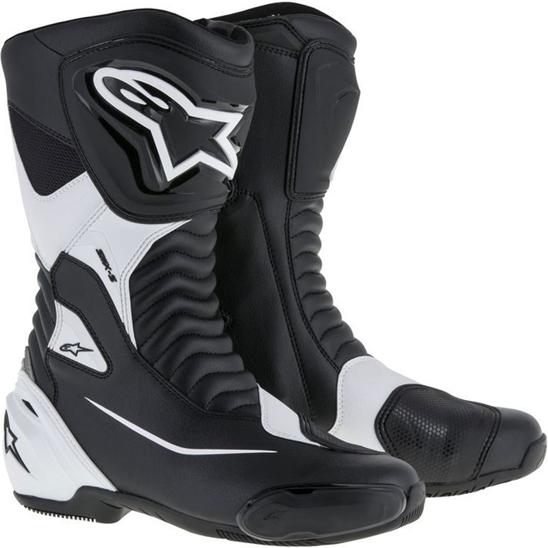 Topánky na motorku Alpinestars SMX-S čierno-biele