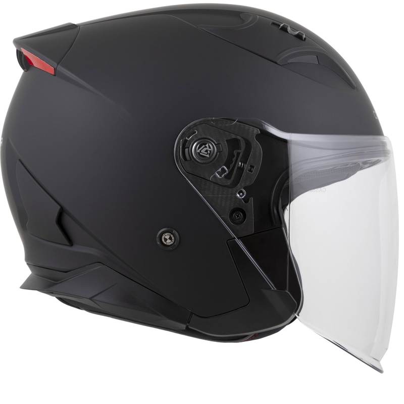 Otvorená helma na motorku Cassida Reflex 2.0 Solid matná čierno-tmavo šedá