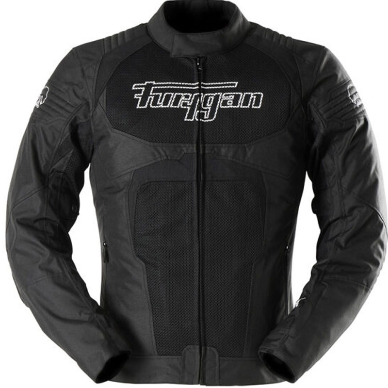Bunda na motorku Furygan WB08 Vented + čierno-biela