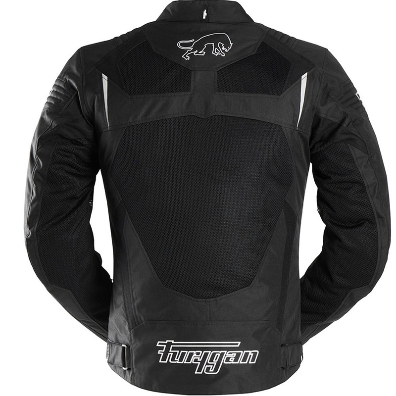 Bunda na motorku Furygan WB08 Vented + čierno-biela