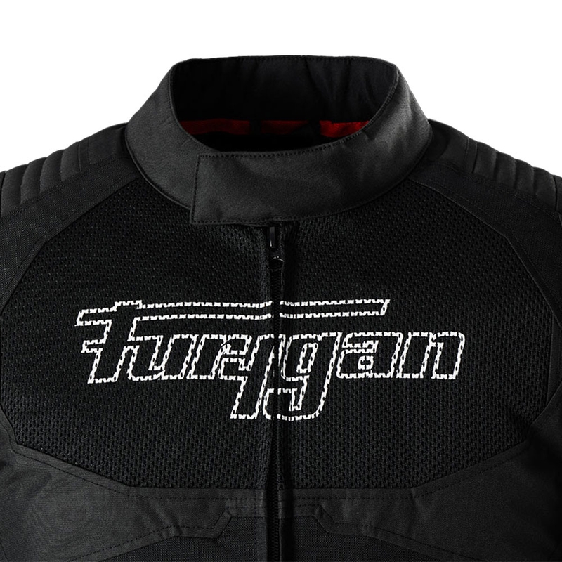 Bunda na motorku Furygan WB08 Vented + čierno-biela