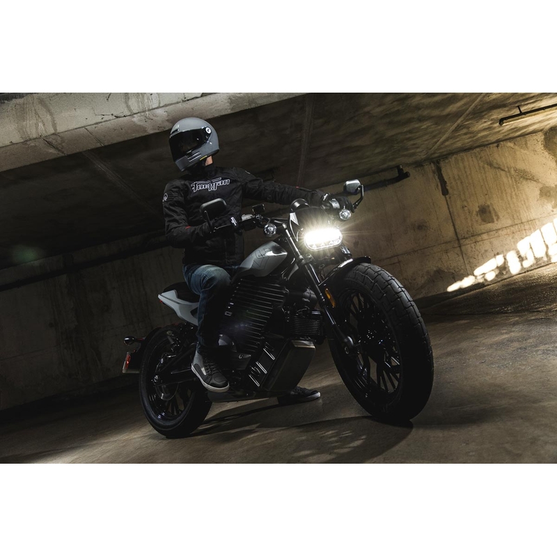Bunda na motorku Furygan WB08 Vented + čierno-biela