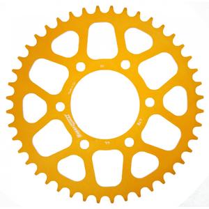 Hliníková reťazová rozeta SUPERSPROX RAL-478:44-GLD zlatá 44T, 520